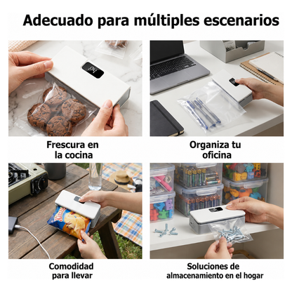 Sellador y Cortador de Bolsas 2 en 1
